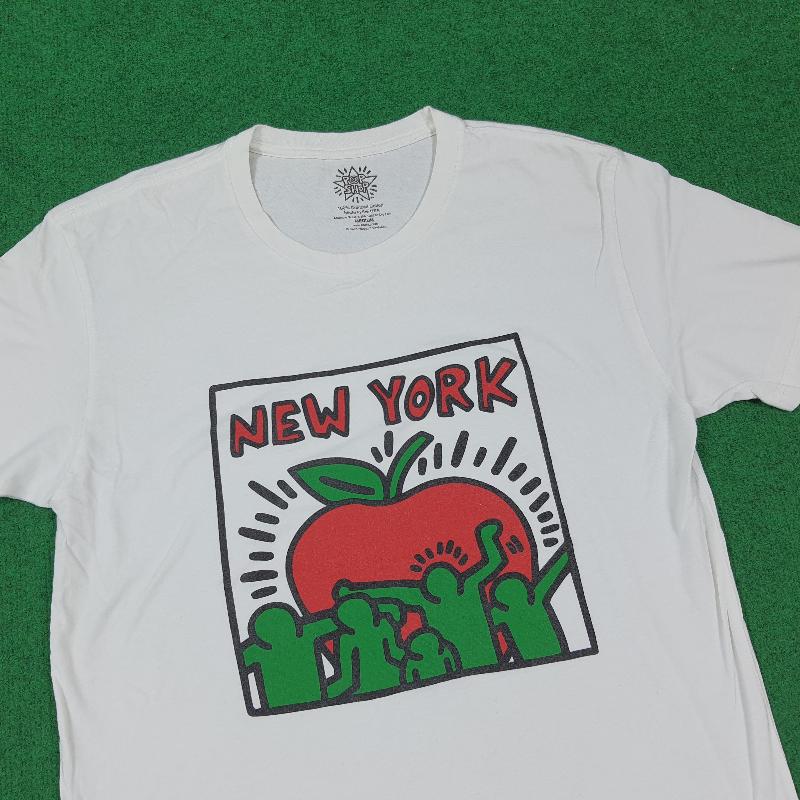 Keith Haring Vintage Keith Haring New York Art Tshirt C285N78 Size US S / EU 44-46 / 1 - 2 Thumbnail