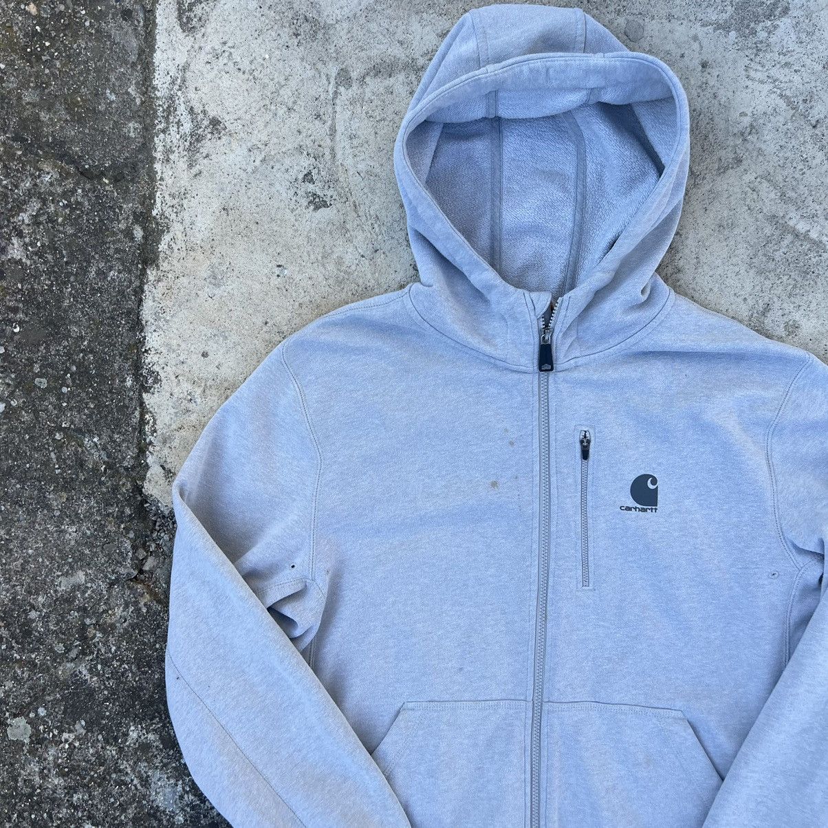 Carhartt × Vintage CARHARTT WIP BASIC LOGO HOODIE Size US L / EU 52-54 / 3 - 3 Thumbnail