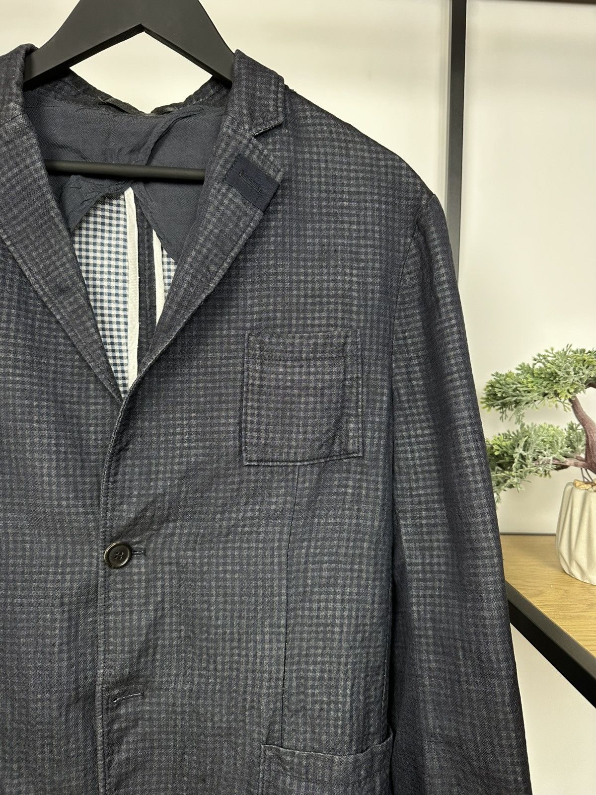 Grifoni Mauro Grifoni Blazer Cotton Men’s 52 Size Made in Italy Size 52R - 3 Thumbnail