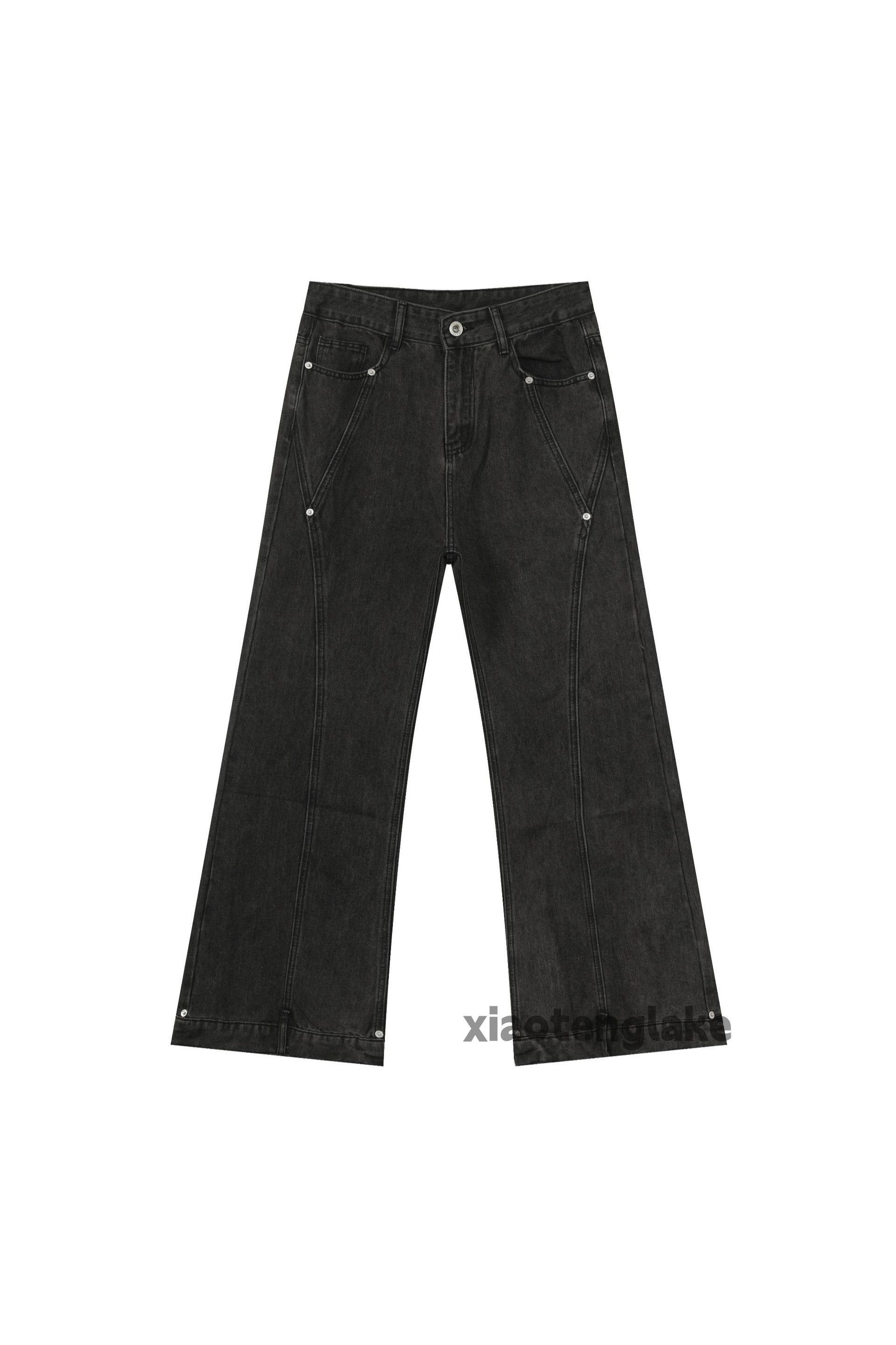 Jean zx vintage washed faded punk grunge flared y2k jeans Size US 30 / EU 46 - 10 Thumbnail