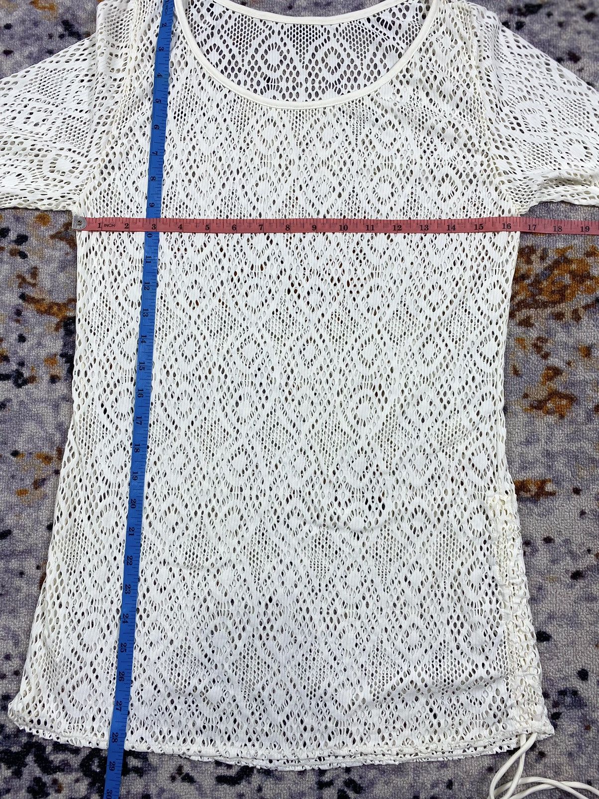 Japanese Brand Elle Mesh long sleeve lgb style Size US M / EU 48-50 / 2 - 7 Thumbnail