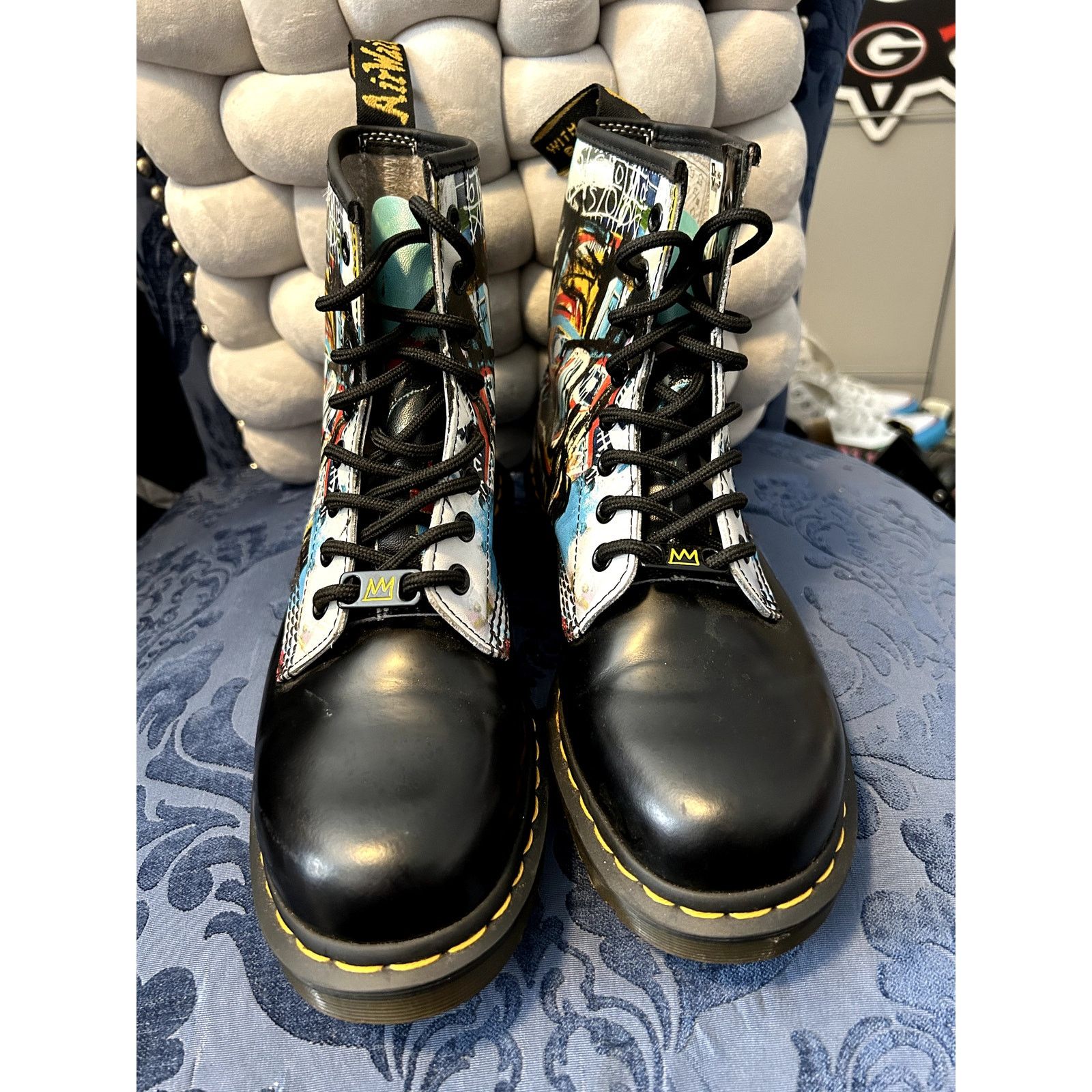 Dr. Martens Dr Martens x Basquiat II Boots Size 8/EU39 NWOT Size US 8 / IT 38 - 4 Thumbnail