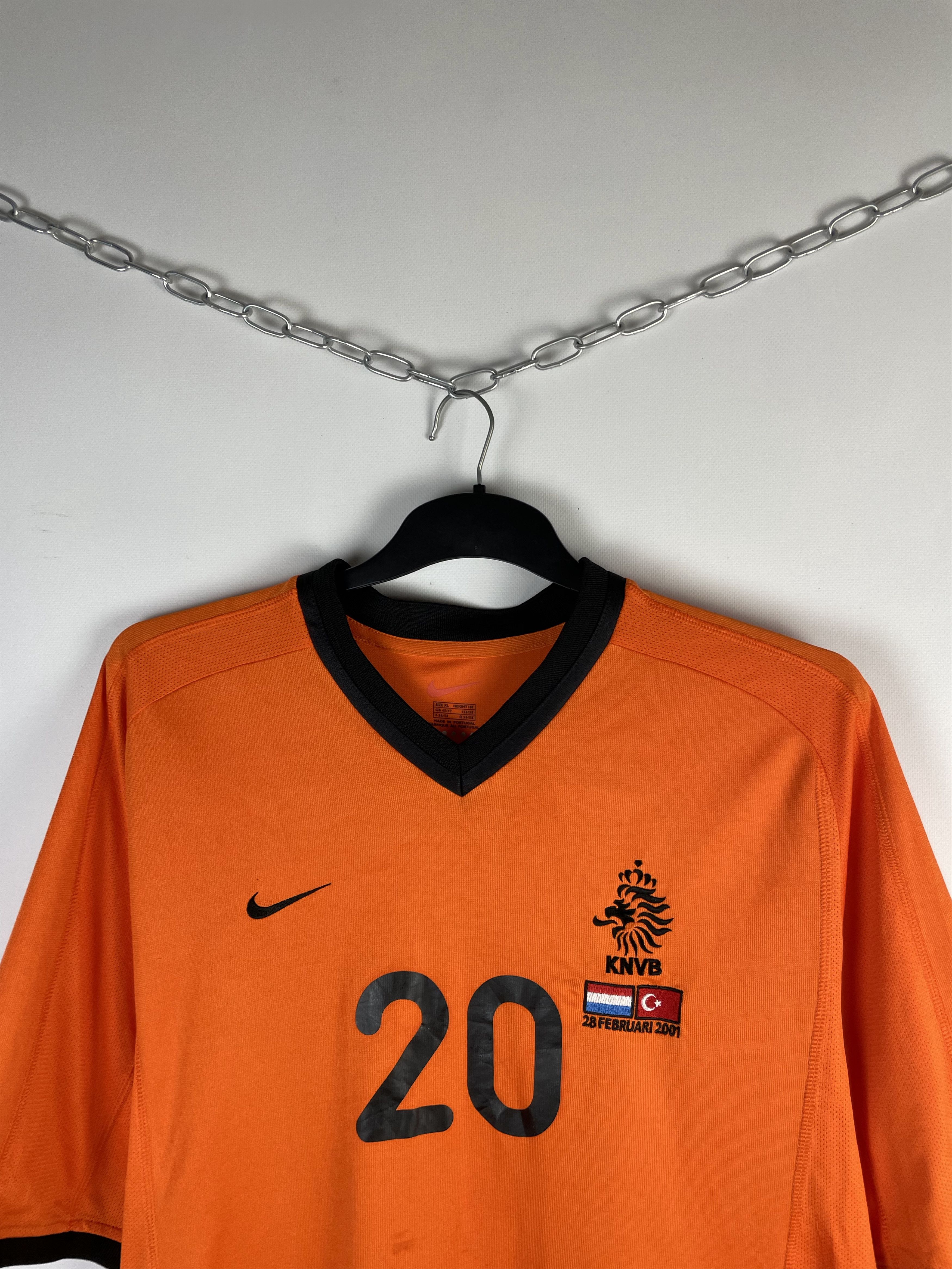 Nike Nike KNVB Netherlands 2000 2001 Football Soccer Shirt Jersey Size US XL / EU 56 / 4 - 3 Thumbnail