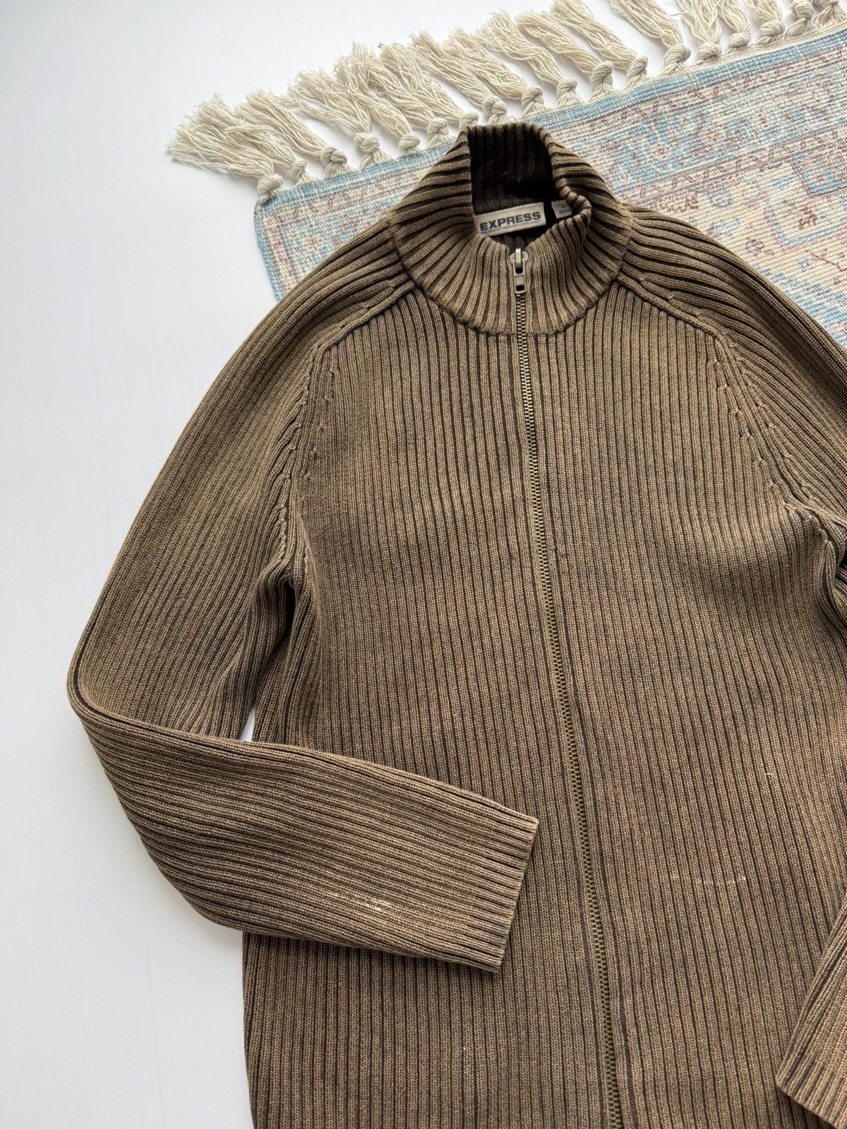 Express Japan🇯🇵 Express Research & Development AvantGarde Zip Sweater Size US M / EU 48-50 / 2 - 4 Thumbnail