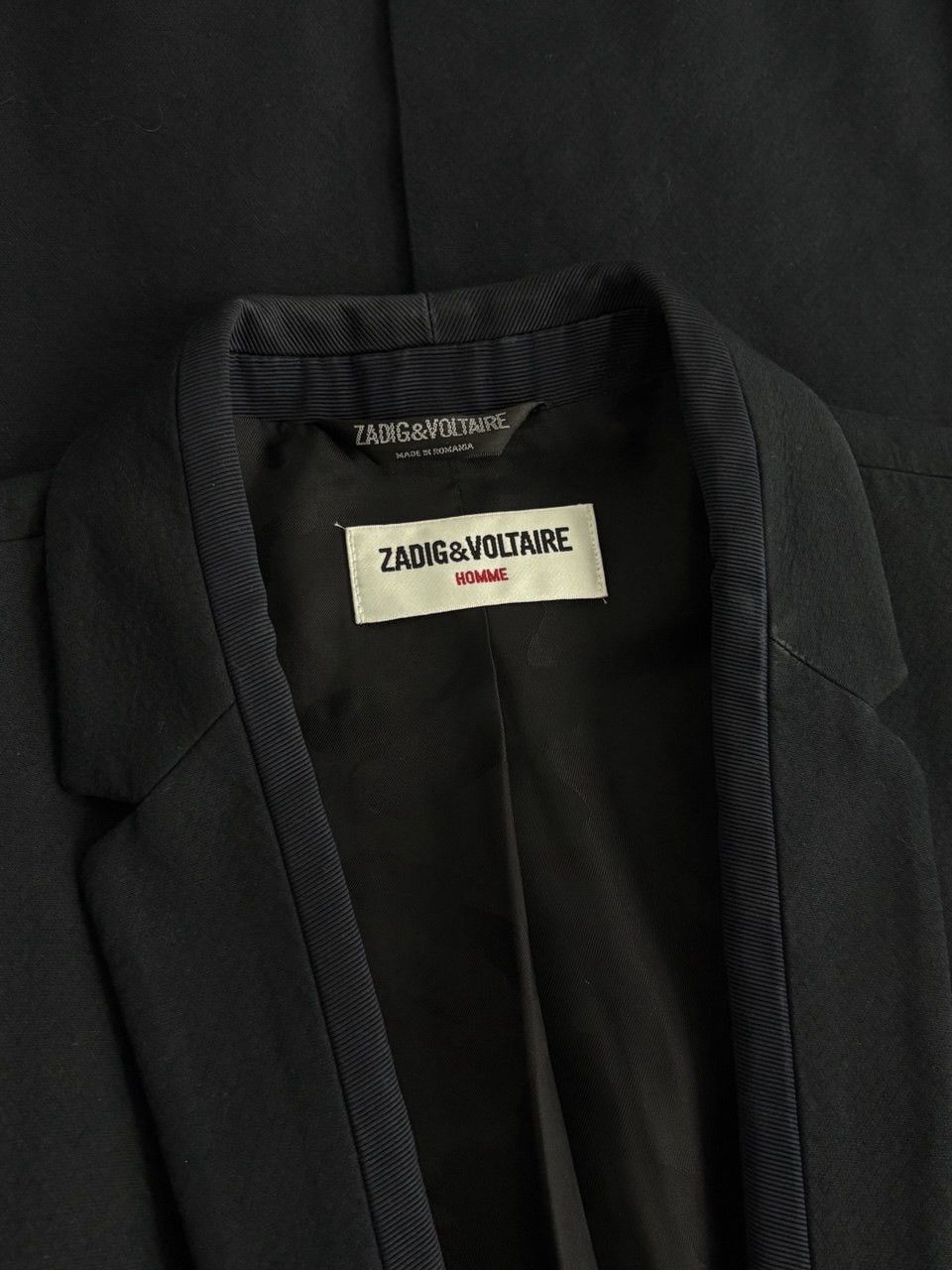 Zadig & Voltaire Zadig&Voltaire Homme Version Ottoman Blazer Jacket Size US M / EU 48-50 / 2 - 13 Thumbnail
