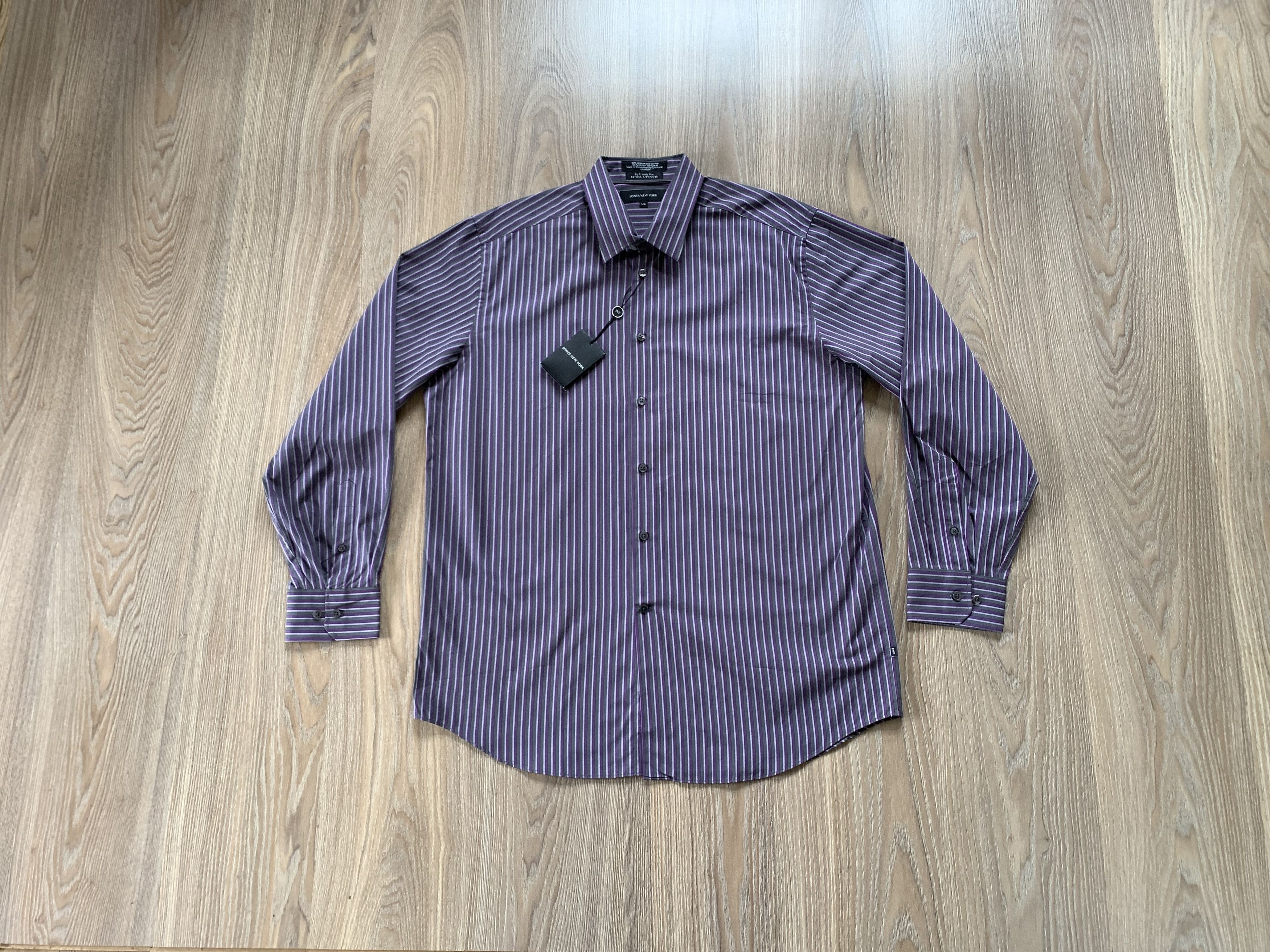 Jones New York Jones New York New Cotton Stripe Shirt Size US L / EU 52-54 / 3 - 1 Thumbnail