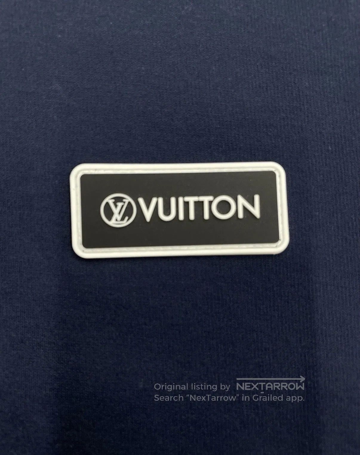 Louis Vuitton Blue Short Sleeve Shirt with Front Cutout Detail. Size US XL / EU 56 / 4 - 2 Thumbnail