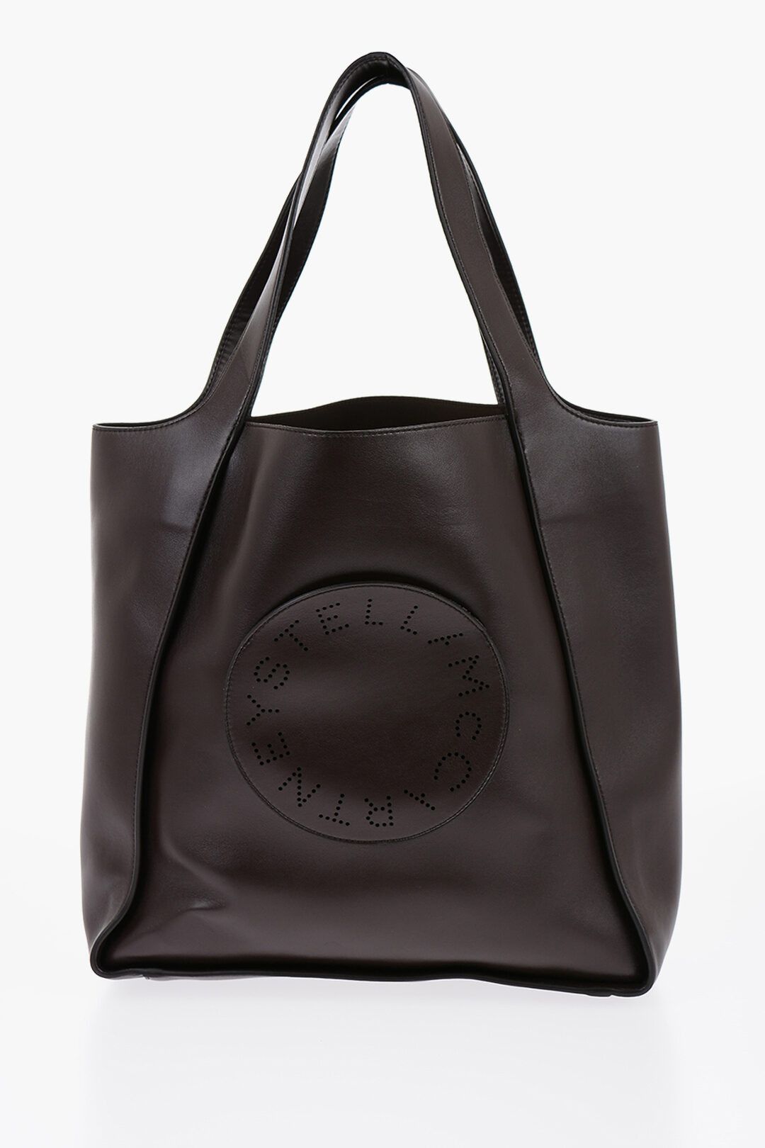 Stella McCartney og1mm0824 Size: OS / Leather Handbag With Openwork Logo Size ONE SIZE - 1 Thumbnail