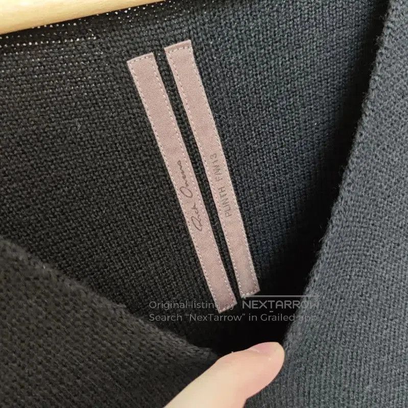 Rick Owens Rick Owens Black Wool Women's Knitted Sweater . Size S / US 4 / IT 40 - 3 Thumbnail