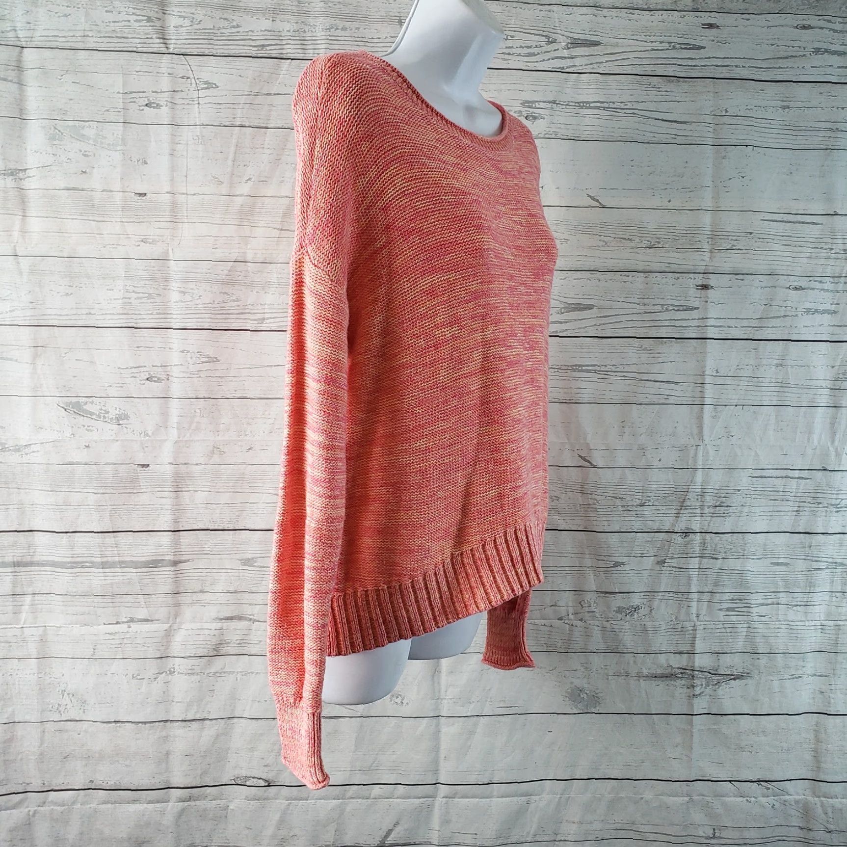 Loft LOFT Ann Taylor Womens Pullover Sweater M Pink Long Sleeve Size M / US 6-8 / IT 42-44 - 3 Thumbnail