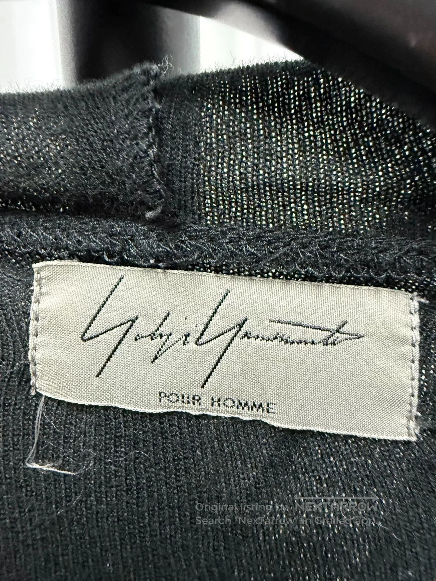 Yohji Yamamoto yohji yamamoto pour homme patchwork wool sweatshirt. Size US L / EU 52-54 / 3 - 5 Thumbnail