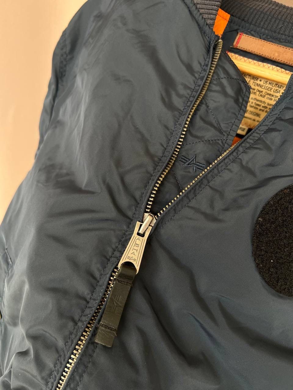 Alpha Industries Alpha Industries Mens Full Zip Bomber Jacket Size M Aviator Size US M / EU 48-50 / 2 - 13 Thumbnail