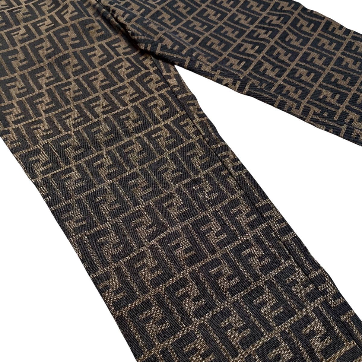 Fendi VINTAGE FENDI MONOGRAM PANTS Size 26" / US 2 / IT 38 - 6 Thumbnail