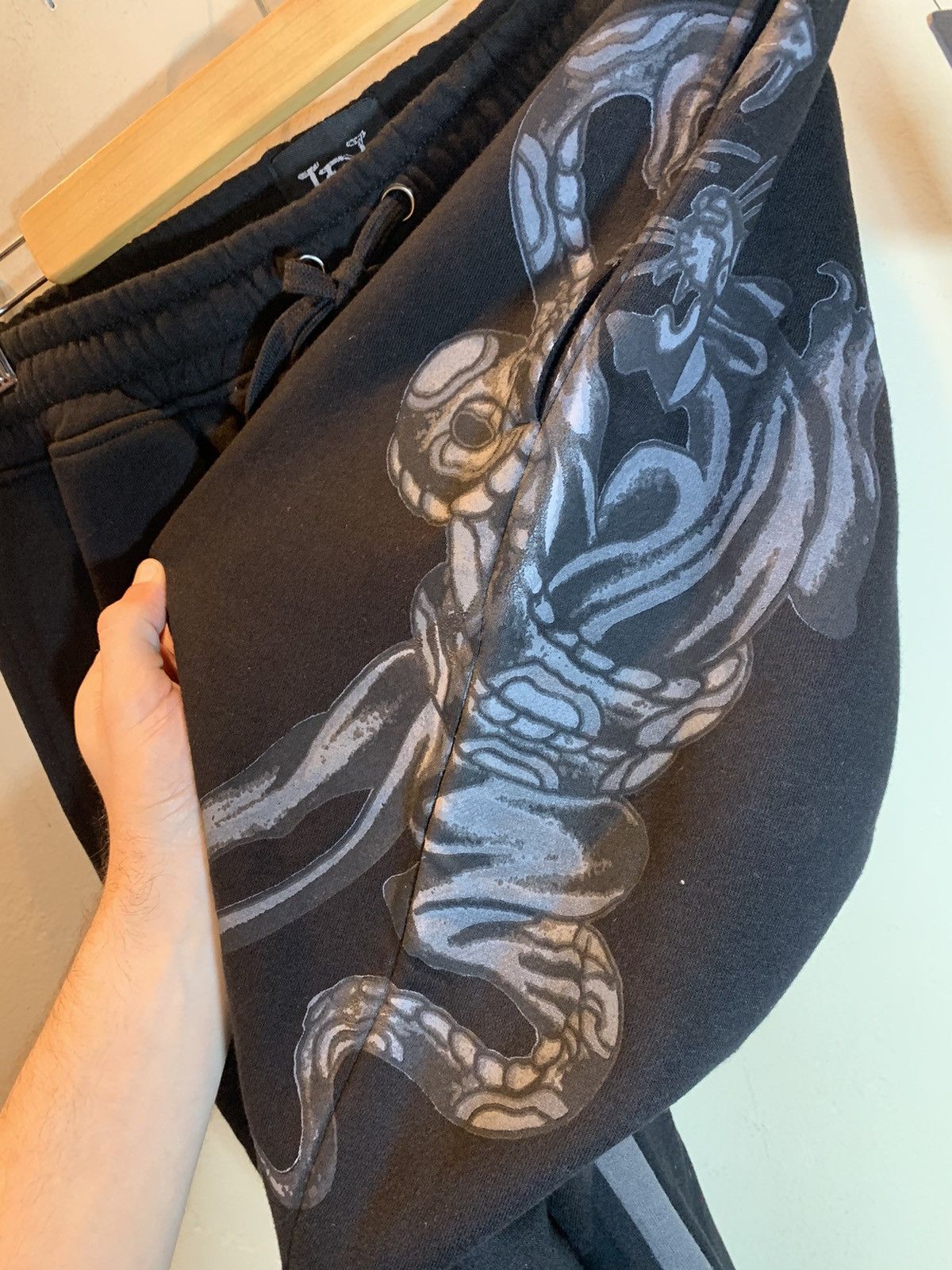 Ed Hardy *RARE* New Ed Hardy Flared Sweatpants Tattoo Art Wide Leg M Size US 32 / EU 48 - 6 Thumbnail