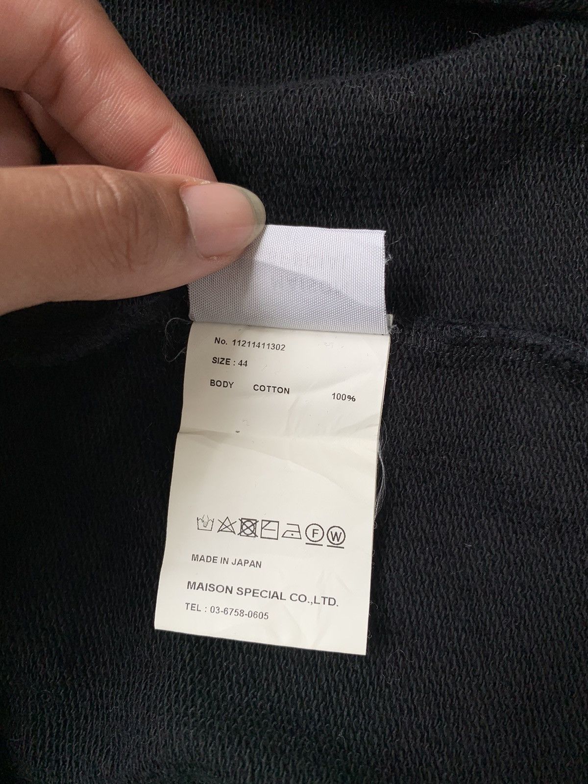 Japanese Brand Maison Special Oversized Deep V Slit Hoodie Size US XL / EU 56 / 4 - 6 Thumbnail