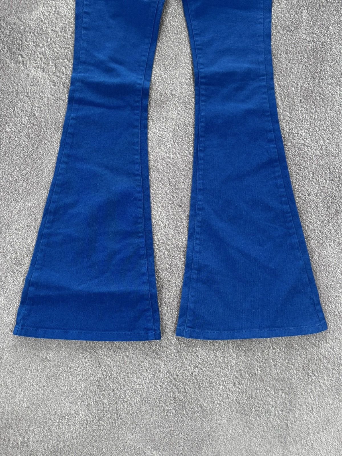 If Six Was Nine Y2K LGB IfSixWasNine Rick Style Japanese Flared Denim Jeans Size 24" / US 00 / IT 34 - 4 Thumbnail