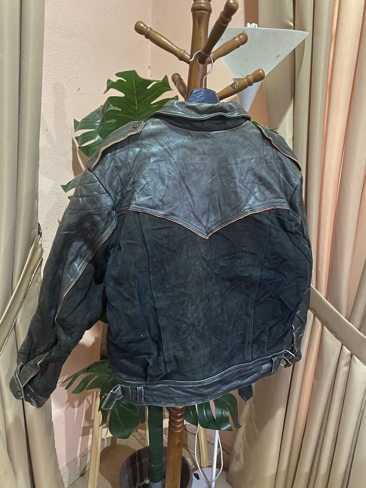 Yamaha Vintage Yamaha Racing Sports Leather & Suede Biker Jacket Size US L / EU 52-54 / 3 - 15 Thumbnail