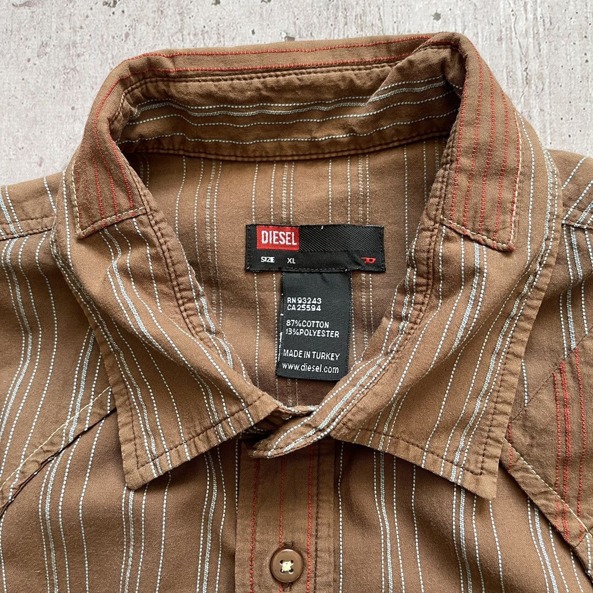 Diesel × Vintage Vintage Diesel shirt rare 90s Y2K Size US L / EU 52-54 / 3 - 8 Thumbnail