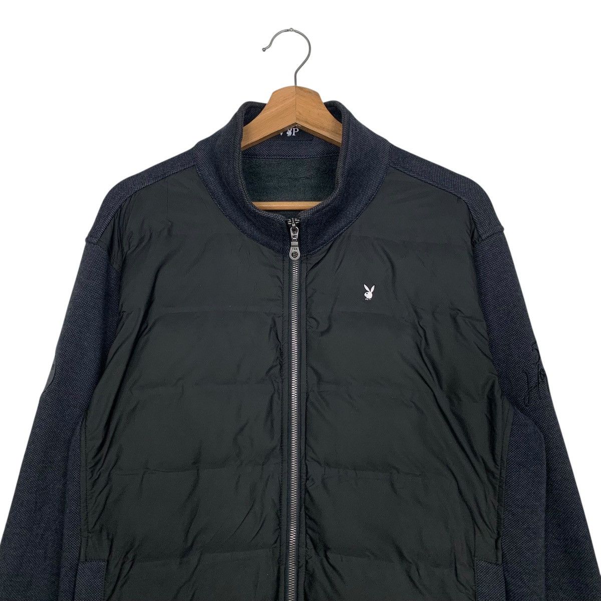 Playboy PLAYBOY Puffer Hybrid Bomber Jacket #2791-C126 Size US L / EU 52-54 / 3 - 2 Thumbnail