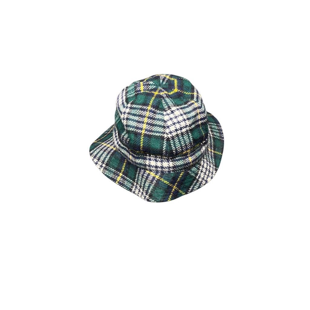 Pendleton VTG 1950’s Blarney Walking Hat Pendleton Wool Plaid Bucket Size ONE SIZE - 5 Thumbnail