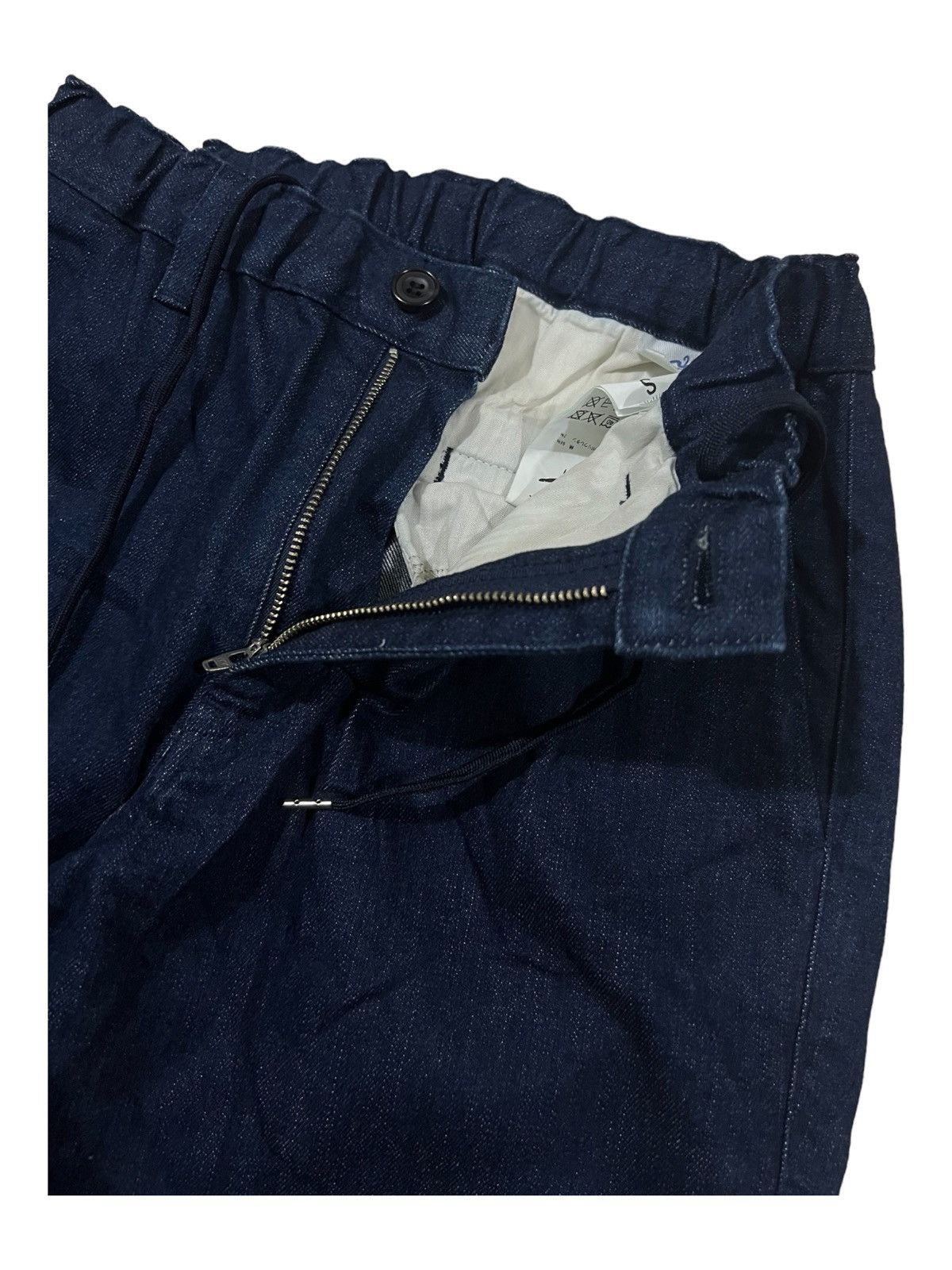 Evisu × Indigo × KOJIMA GENES Kojima Genes 🇯🇵 Denim Works Indigo 11oz Drawstring Easy Pants Size US 30 / EU 46 - 5 Thumbnail
