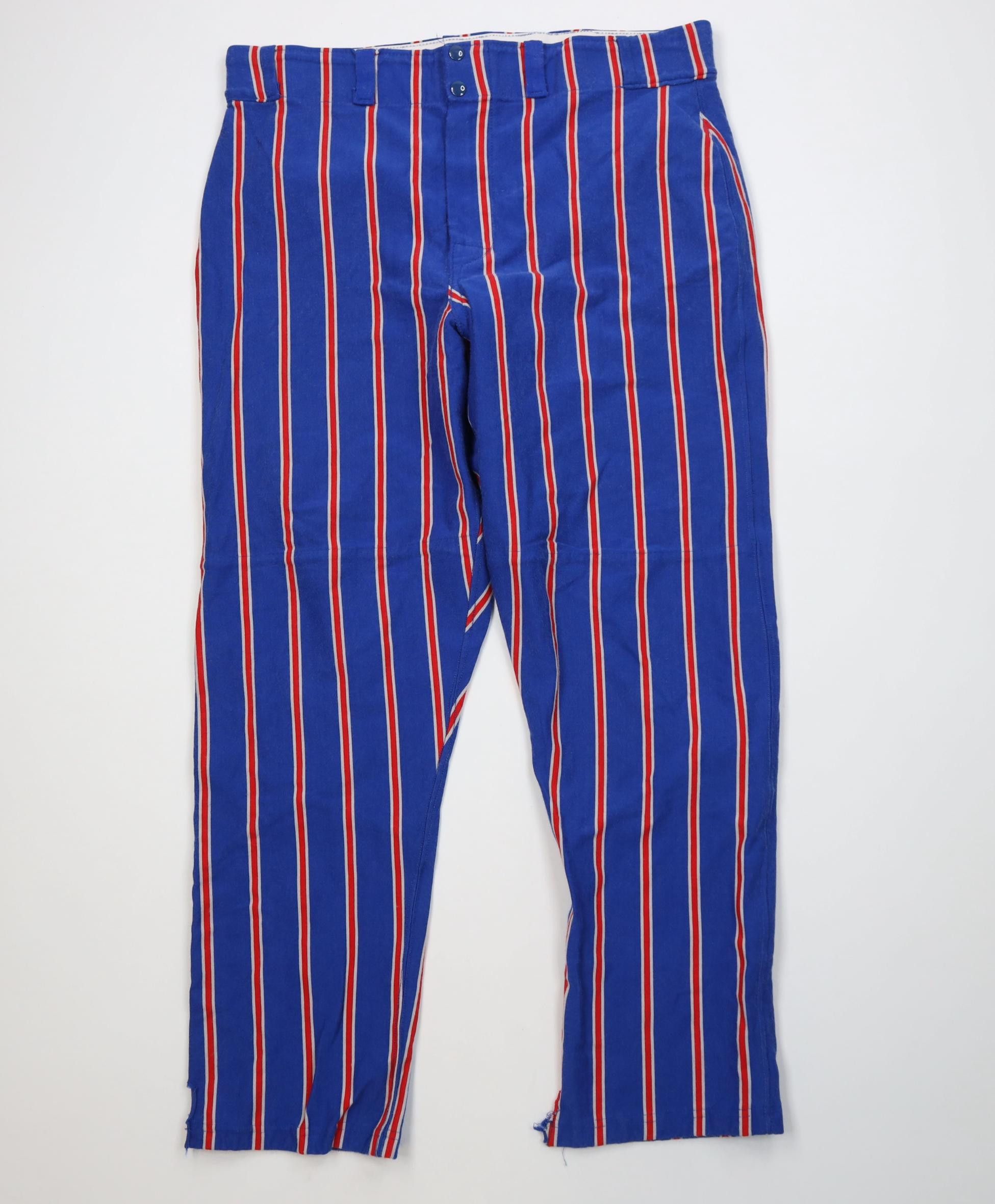 Vintage Vintage 90s Buffalo Bills Football Striped Baseball Pants Size US 40 / EU 56 - 1 Thumbnail