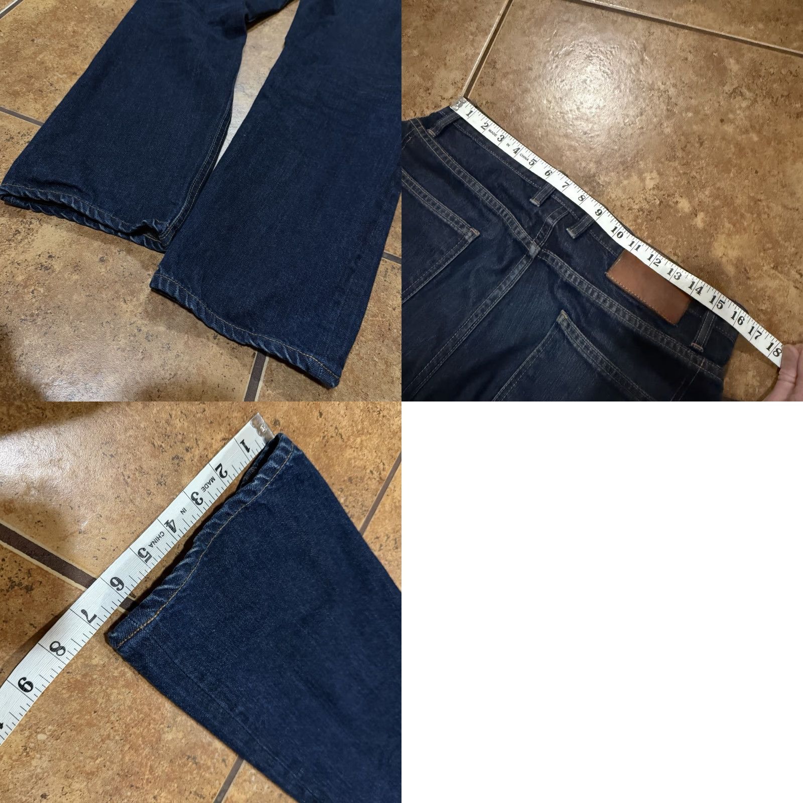 3sixteen VINTAGE 3sixteen ST-101X Indigo Selvedge Denim Shirt Jeans Slim 34 Mens 5-Pocket Design Blue Cotton Size US 34 / EU 50 - 8 Thumbnail