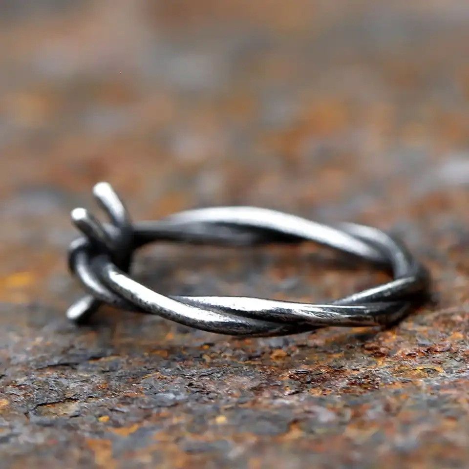 Jewelry × Vintage Gothic 316L Stainless Steel Rings Size ONE SIZE - 2 Thumbnail