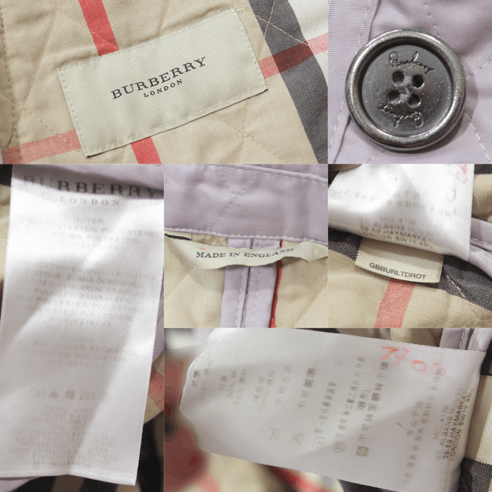 Burberry Nova Check Quilted Jacket Size L / US 10 / IT 46 - 10 Thumbnail