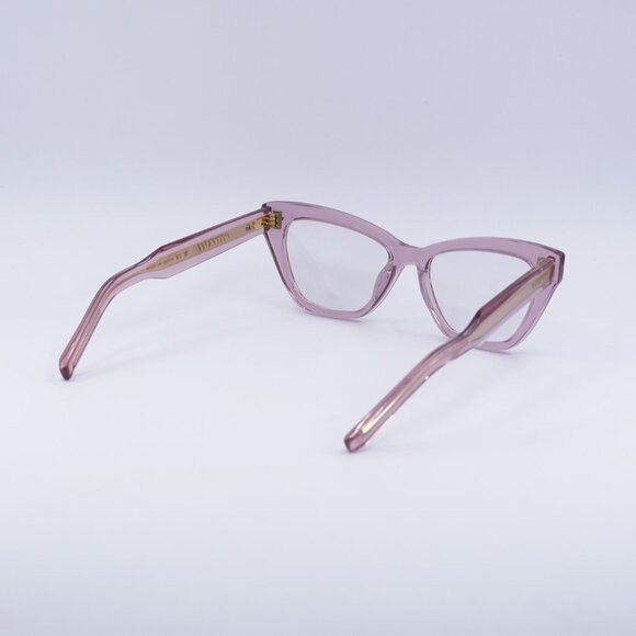 Valentino Valentino V-TALE VLX-140C Eyeglasses Transparent Pink 53mm Size ONE SIZE - 3 Thumbnail