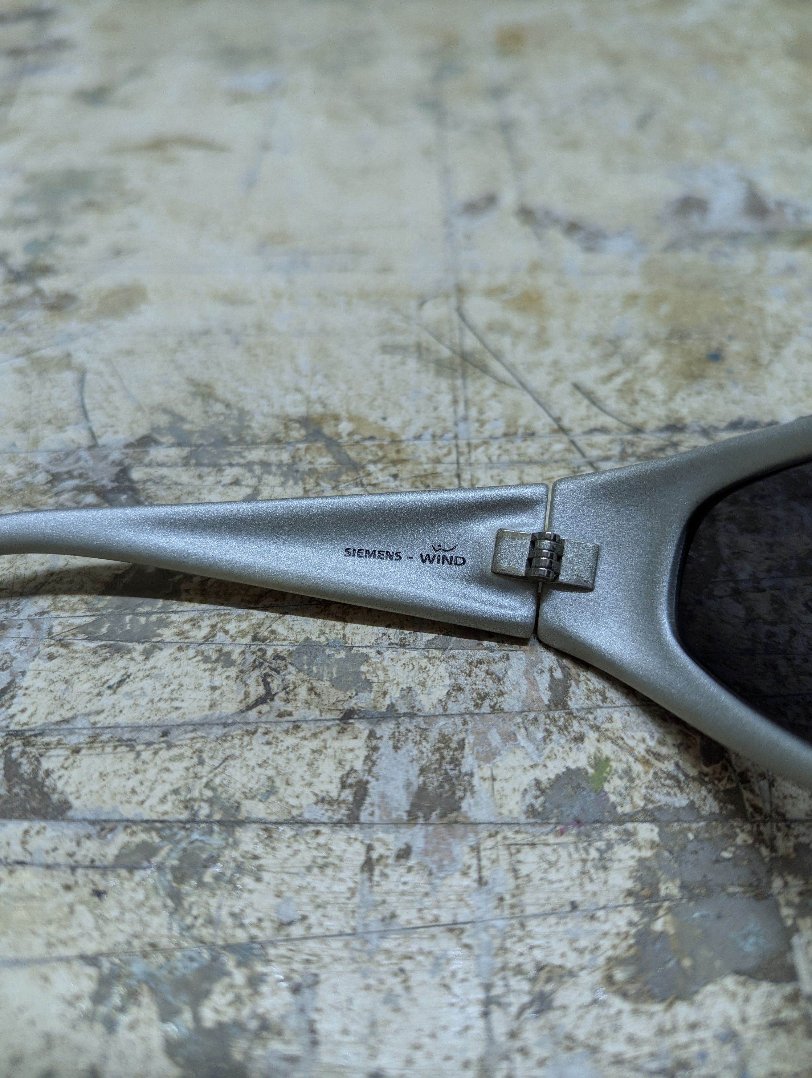 Vintage 00s Siemens Wind Silver Sunglasses Size ONE SIZE - 11 Thumbnail