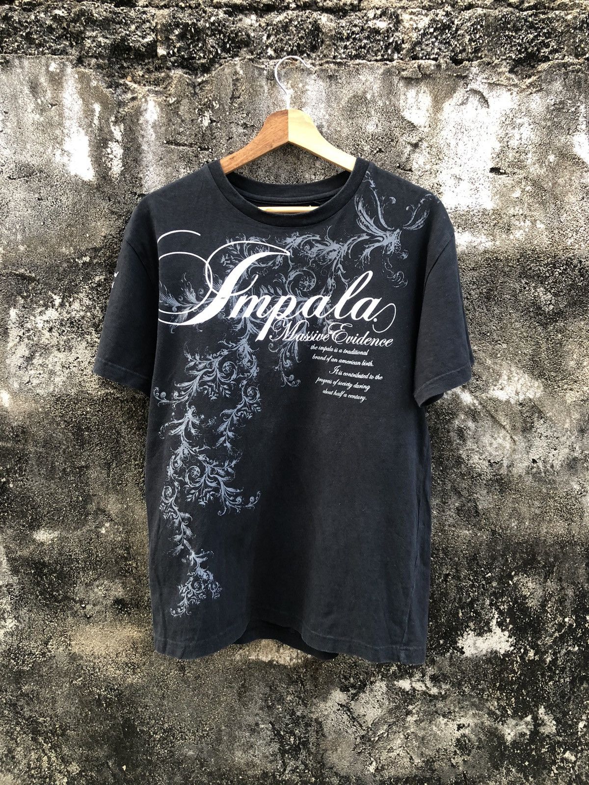 Japanese Brand × Le Grande Bleu (L.G.B.) × Vintage Vintage Impala Poem Massive Tshirt Size US M / EU 48-50 / 2 - 1 Thumbnail