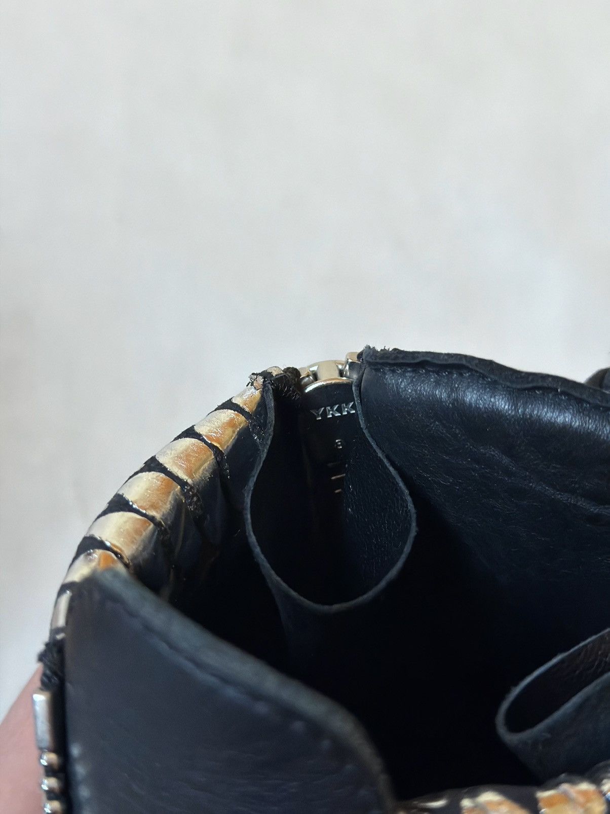 Giuseppe Zanotti Guiseppe Zanotti Python Print Wedge High Top Y2K Sneakers Size US 7 / IT 37 - 10 Thumbnail