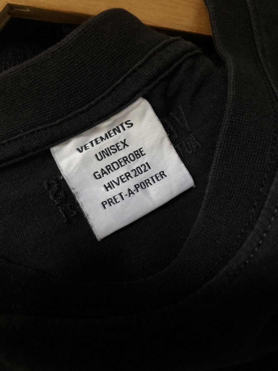 Vetements Vetements Logo Front Back Size US M / EU 48-50 / 2 - 6 Thumbnail