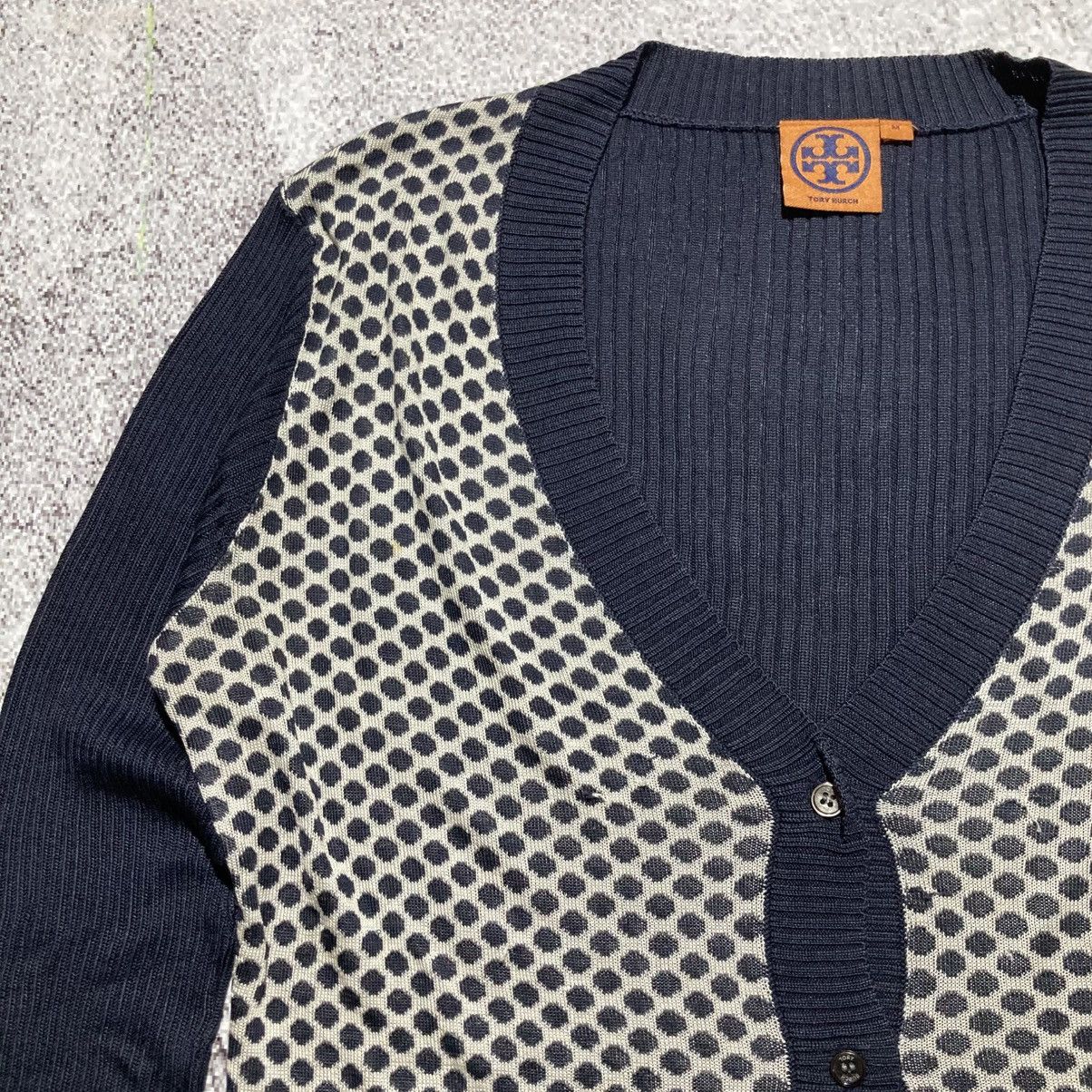 Tory Burch Tory Burch Leopard Motif Silk Cardigan Sweatshirt Luxury Size M / US 6-8 / IT 42-44 - 6 Thumbnail