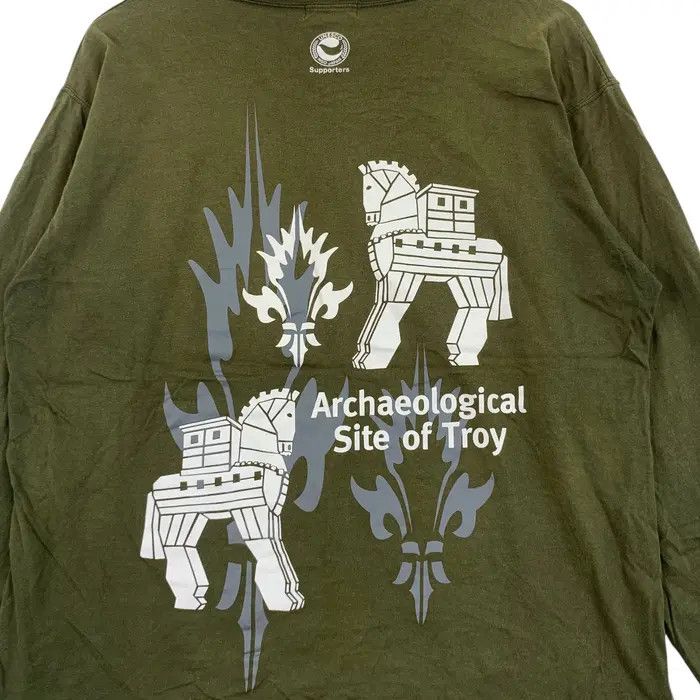 Vintage Vintage UNESCO NGO JAPAN TROY Archaeology Site Tee Shirt Size 3XL / US 20-22 - 6 Thumbnail