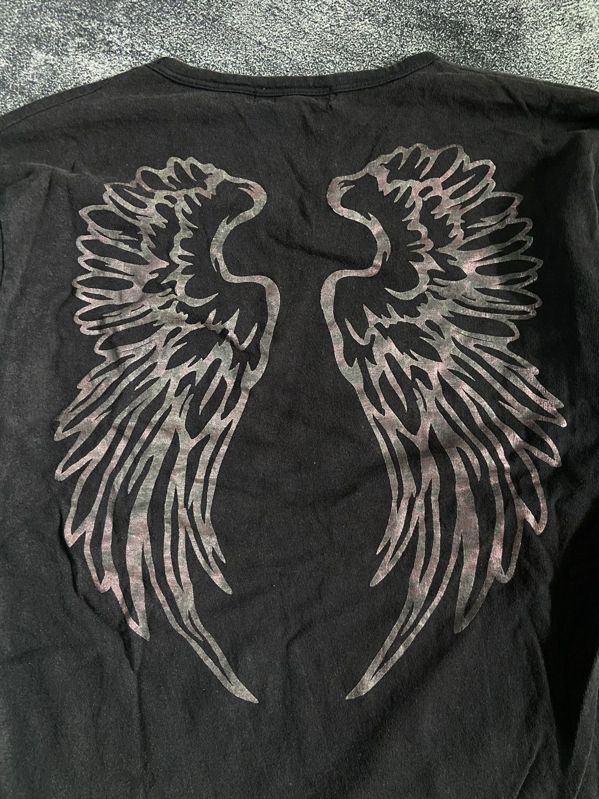 If Six Was Nine × Japanese Brand × Le Grande Bleu (L.G.B.) Defective Struct Wings Poem Longsleeve Size US M / EU 48-50 / 2 - 8 Thumbnail