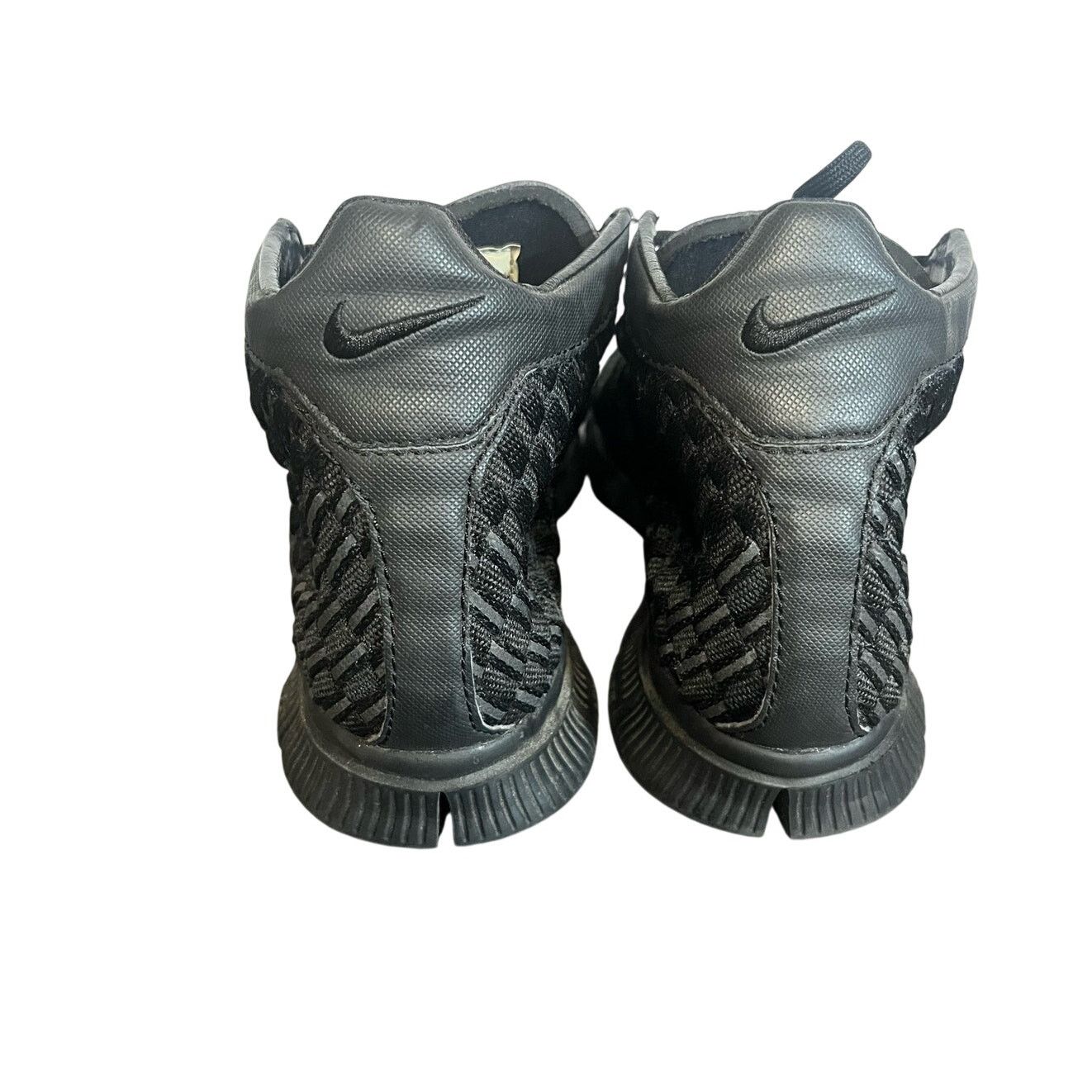 Nike Nike Free Inneva Woven Mid Triple Black Shoes Womens Size 6 Size US 6 / EU 39 - 3 Thumbnail
