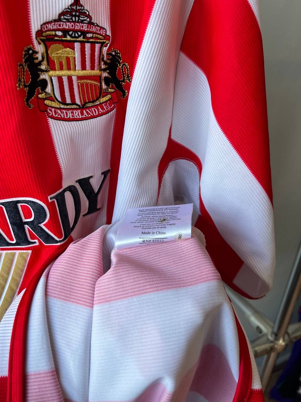 Vintage 2004 SUNDERLAND HOME SOCCER JERSEY FOOTBALL SHIRT LONSDALE Size US XL / EU 56 / 4 - 13 Thumbnail