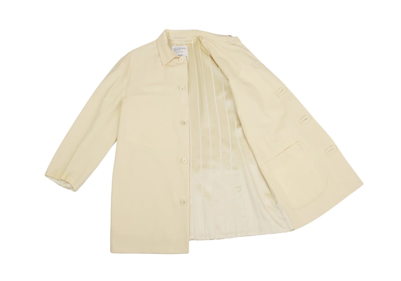 Yohji Yamamoto Yohji Yamamoto Reversible Wool Gabardine Jacket Size US S / EU 44-46 / 1 - 13 Thumbnail