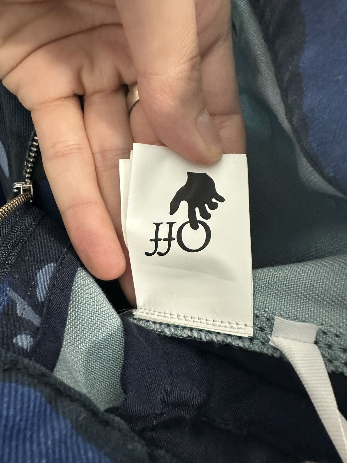 Off-White Off-White Camo Blue Size US 28 / EU 44 - 16 Thumbnail