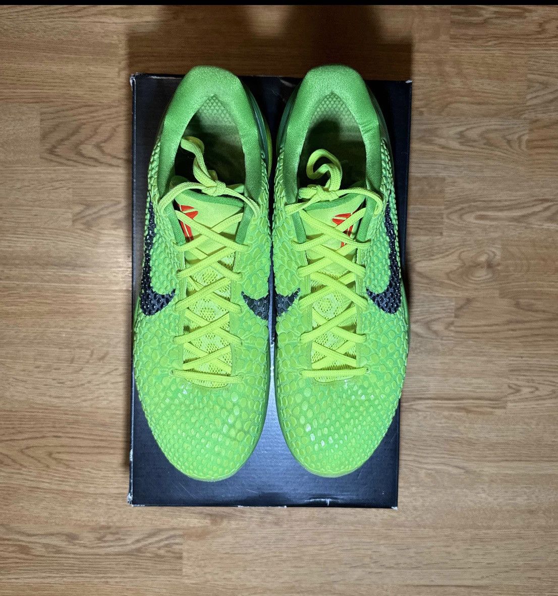 Nike Kobe 6 Grinch Size US 13 / EU 46 - 3 Thumbnail