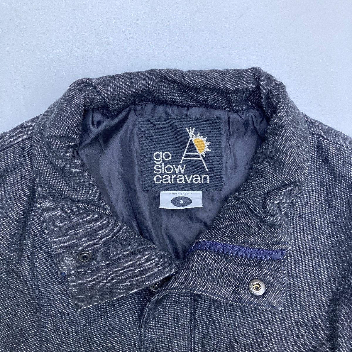 Japanese Brand × go slow caravan Go Slow Caravan Padded Jacket Size US M / EU 48-50 / 2 - 2 Thumbnail