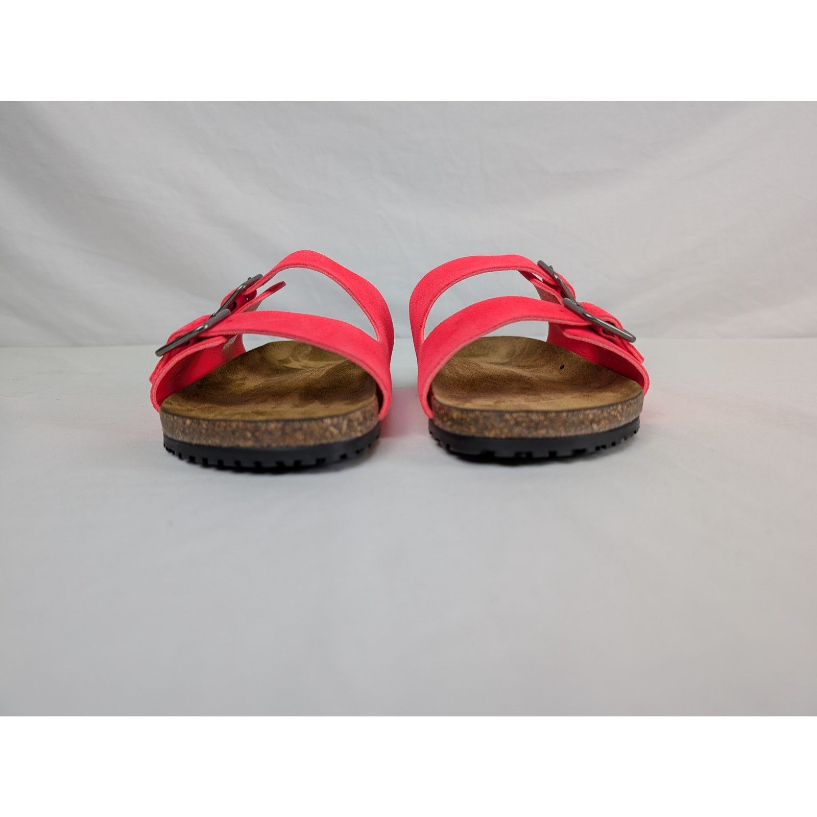 Saint Laurent Paris o1rshd1 Q:2 / Jimmy Double Buckle Slide Slipper Pink/Brown Size US 11 / EU 44 - 8 Thumbnail