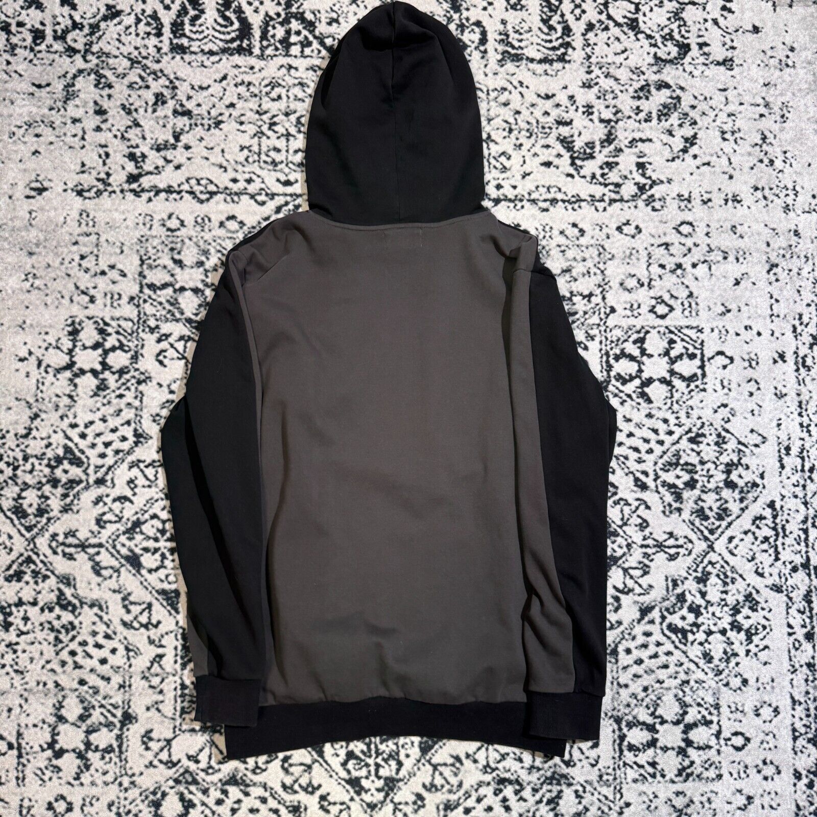 Vintage Vintage Hoodlab Unisex Gray Black Cotton Hoodie Size XL Size US XL / EU 56 / 4 - 13 Thumbnail