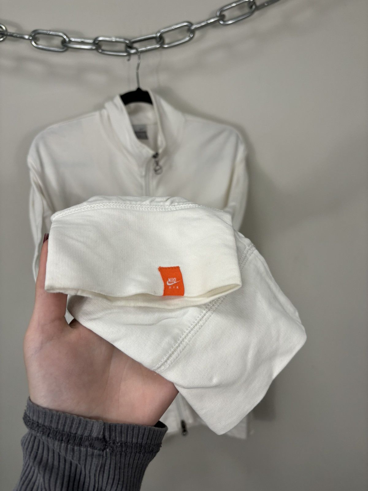Nike Vintage Nike Y2K Drill Hype Full Zip Track Top Jacket Size US XL / EU 56 / 4 - 5 Thumbnail