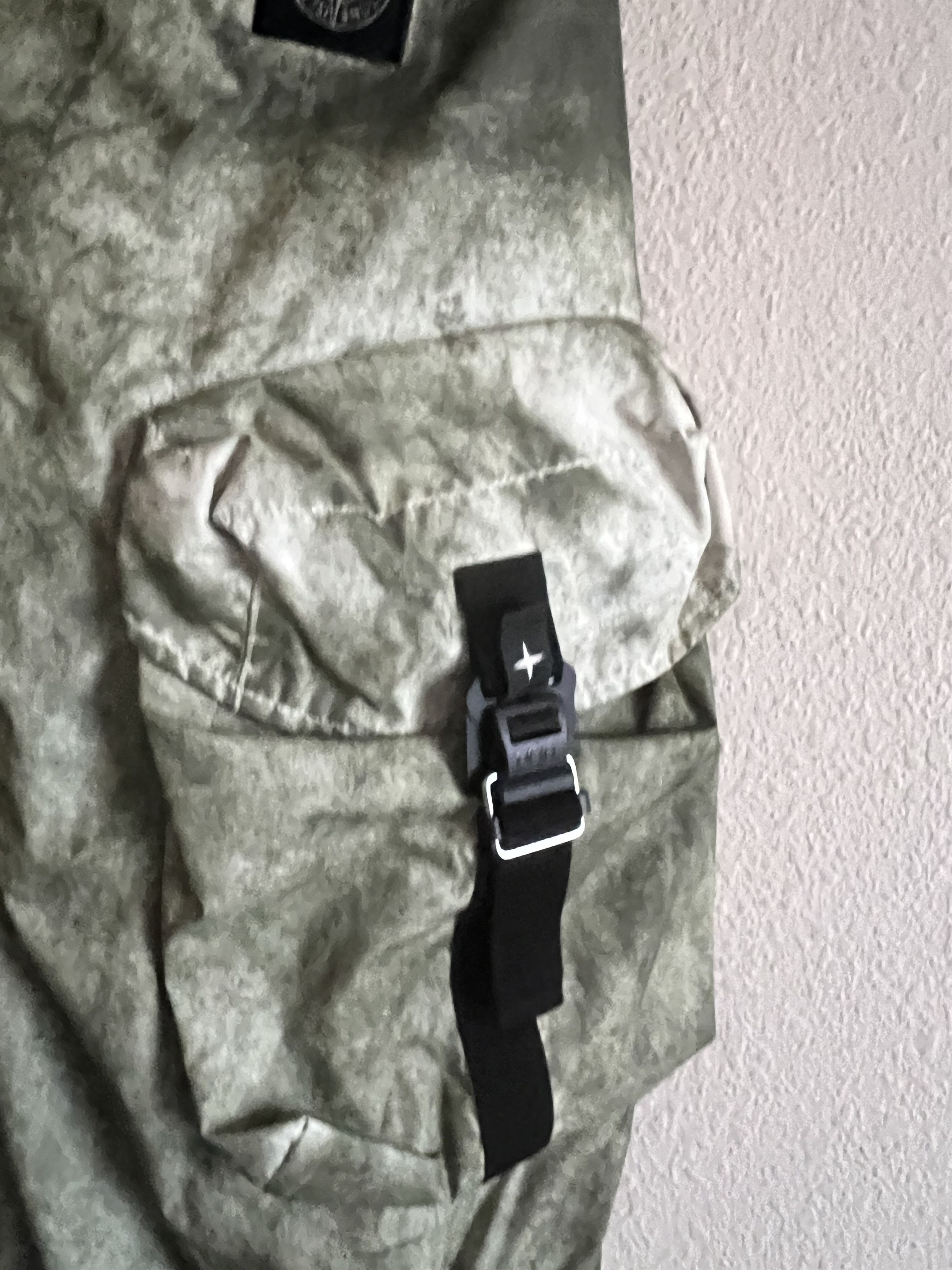 Stone Island Stone Island Overdyed Membrana Back Pocket Cargo Pants Size US 30 / EU 46 - 4 Thumbnail