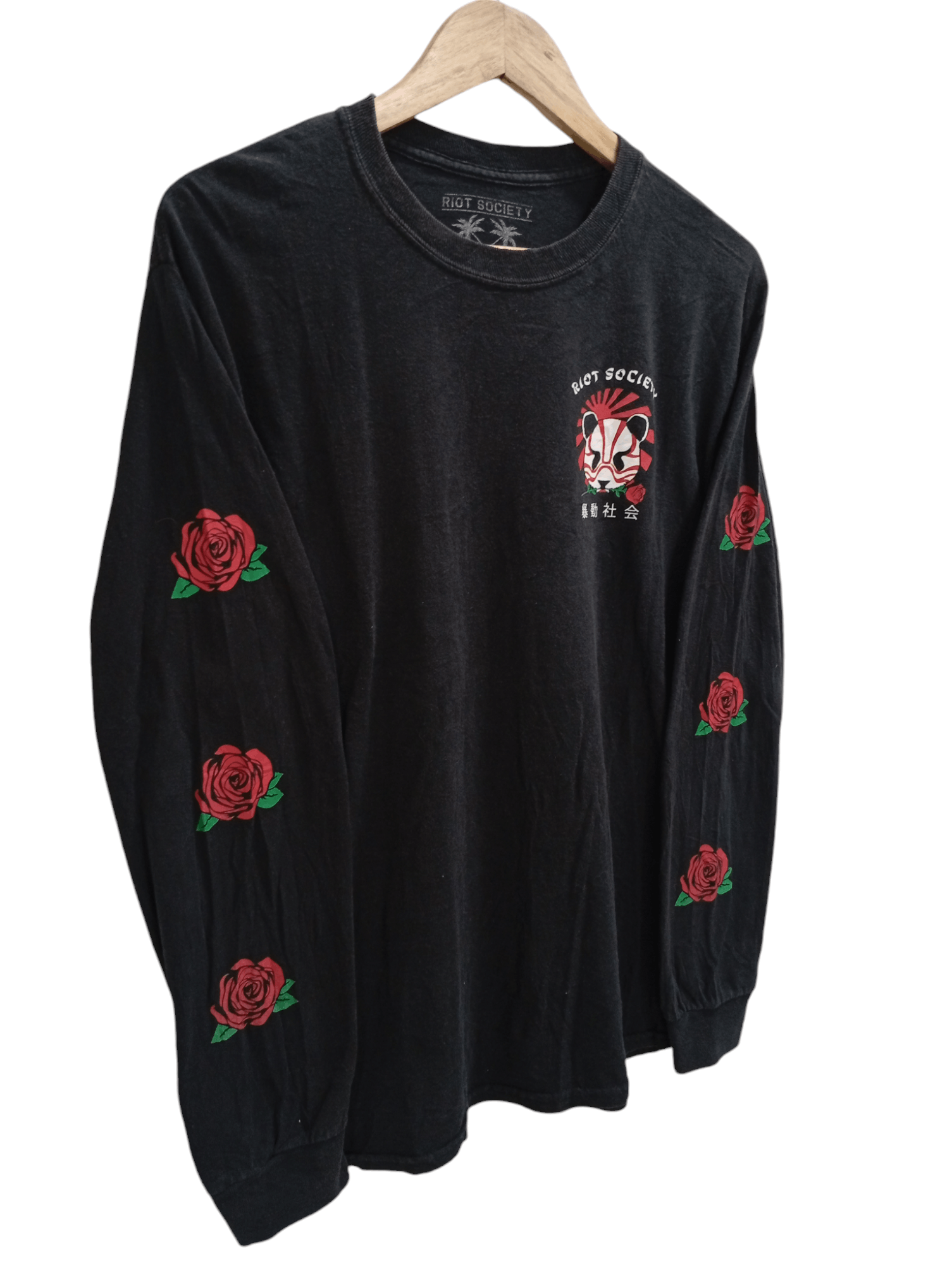 Japanese Brand × Riot Society × Vintage 🔥🔥Riot Society LS T-Shirt Size US M / EU 48-50 / 2 - 4 Thumbnail