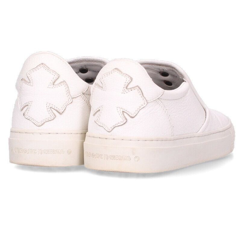 Chrome Hearts Chrome Hearts Slip-On Black Calf Leather Sneakers Size US 8 / EU 41 - 2 Thumbnail