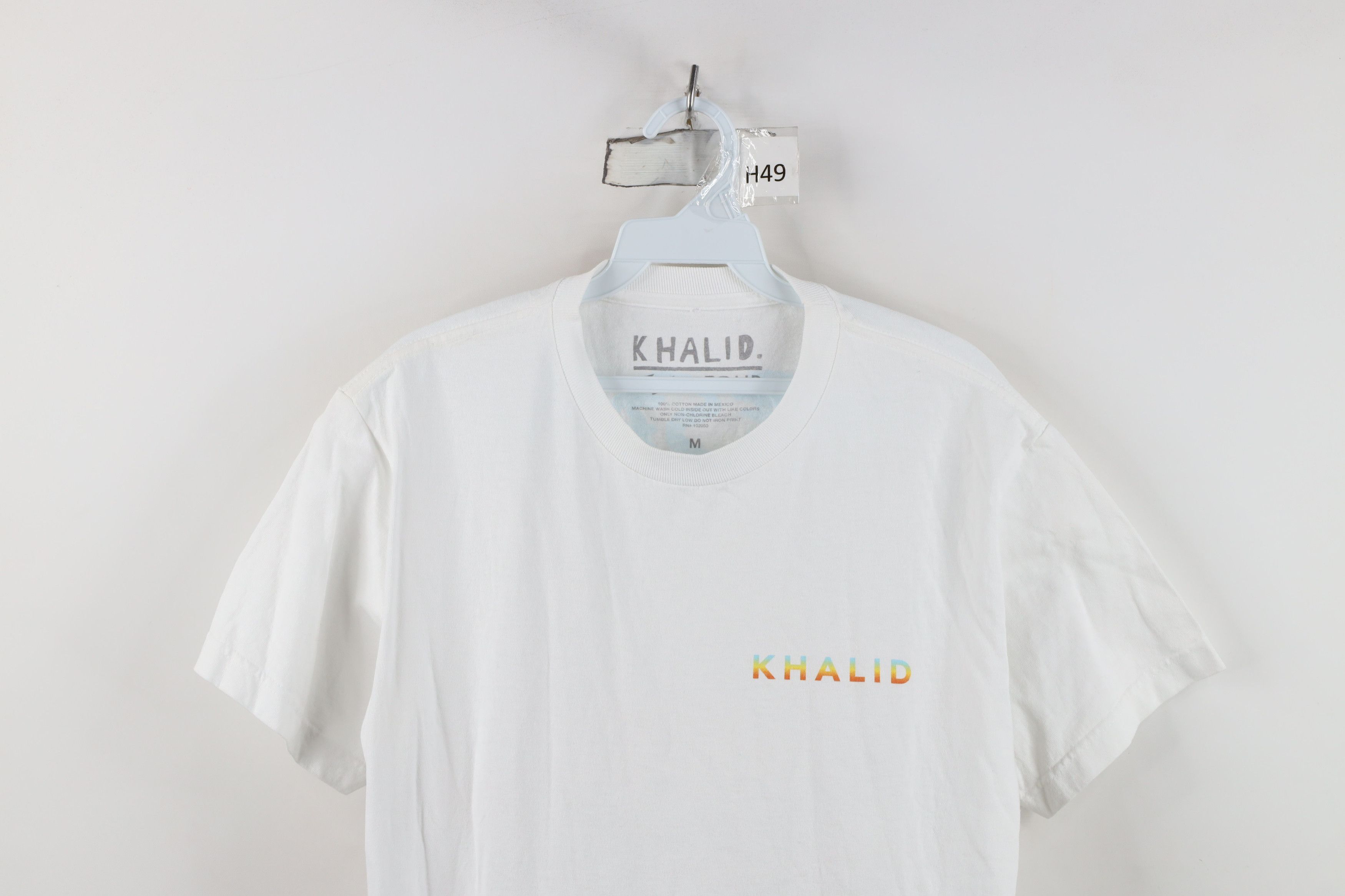 Vintage DJ Khalid Free Spirit Tour Spell Out Double Sided T-Shirt Size US M / EU 48-50 / 2 - 2 Thumbnail